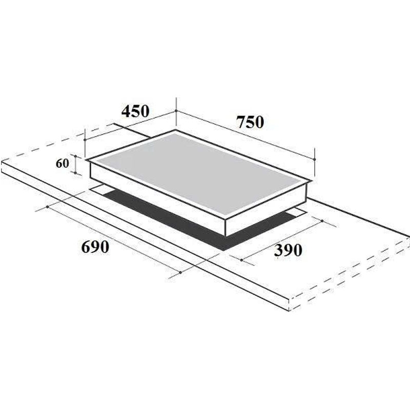 Bếp 1 Từ 1 Hồng Ngoại Canzy CZ TL867DT