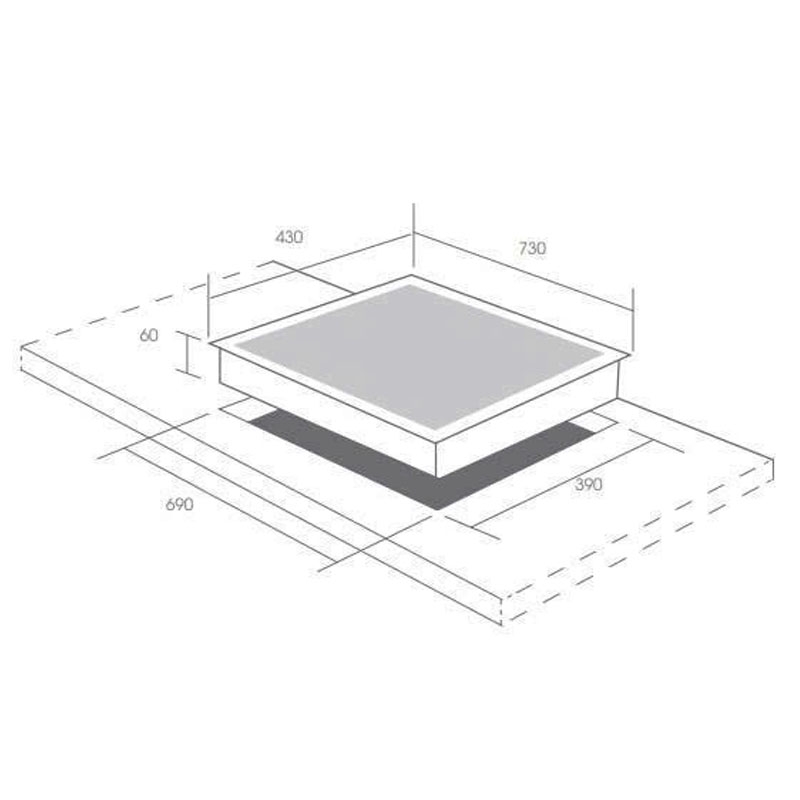 Bếp 1 Từ 1 Hồng Ngoại Canzy CZ-TL55DT