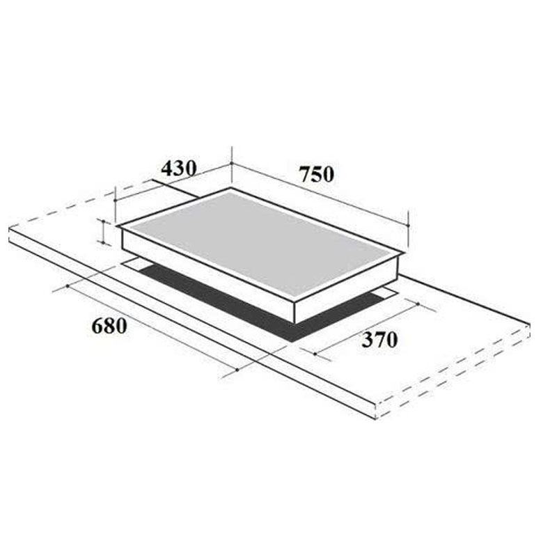 Bếp Ga Âm Canzy CZ 299V