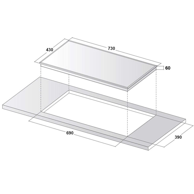 Bếp Từ Đôi CANZY CZ-NTC68HN