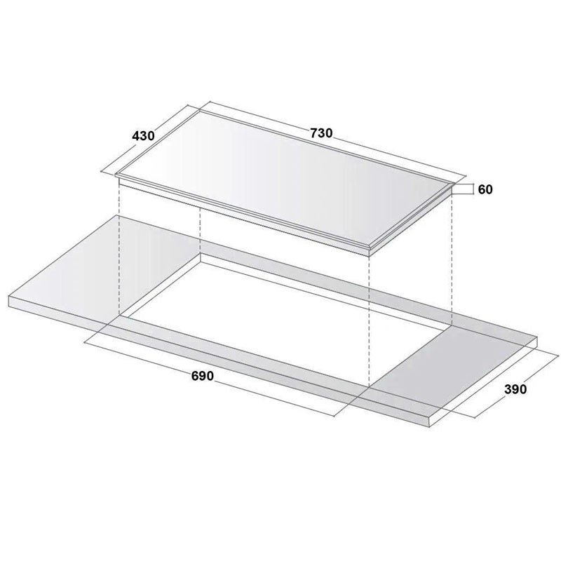 Bếp Từ Đôi Canzy CZ TL3055PRO