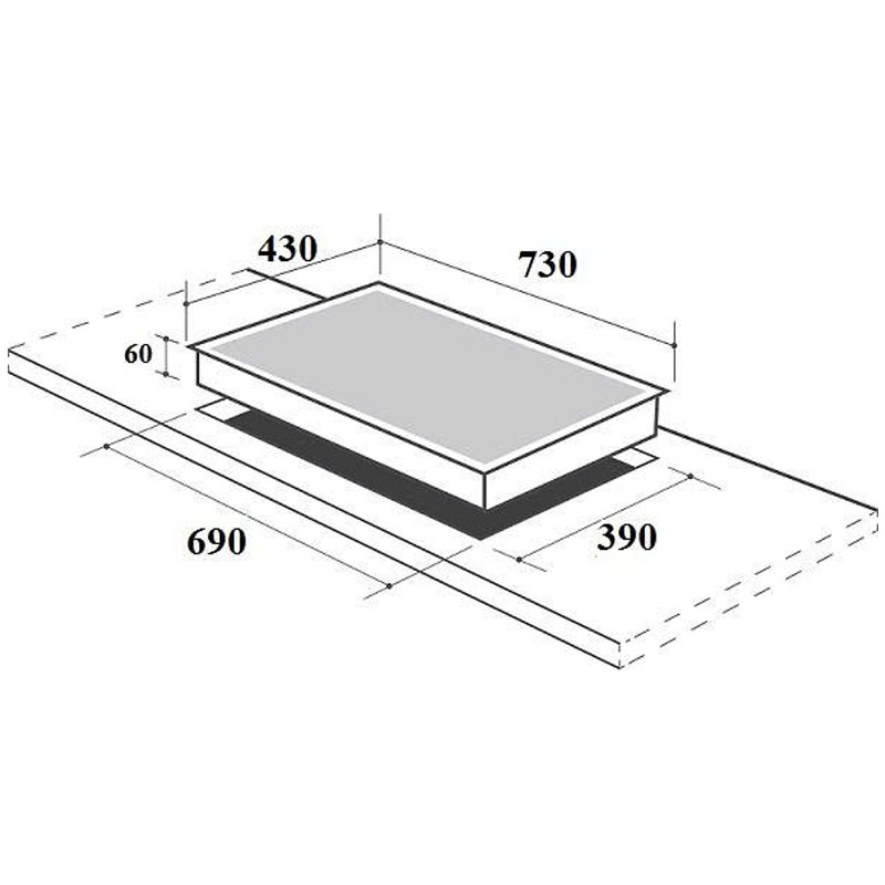 Bếp Từ Đôi Canzy CZ-VN268