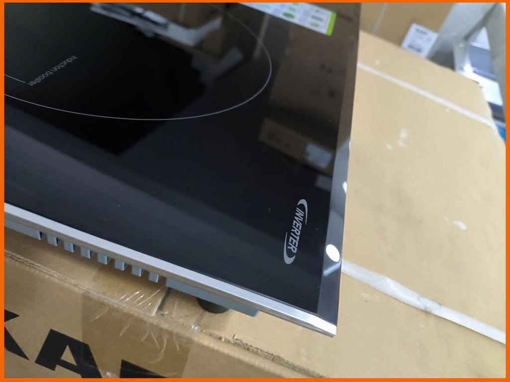 Bếp từ đôi Faster 66 Max | Sôi liu riu, Inverter, Viền bo kim loại, Bảo hành 3 năm