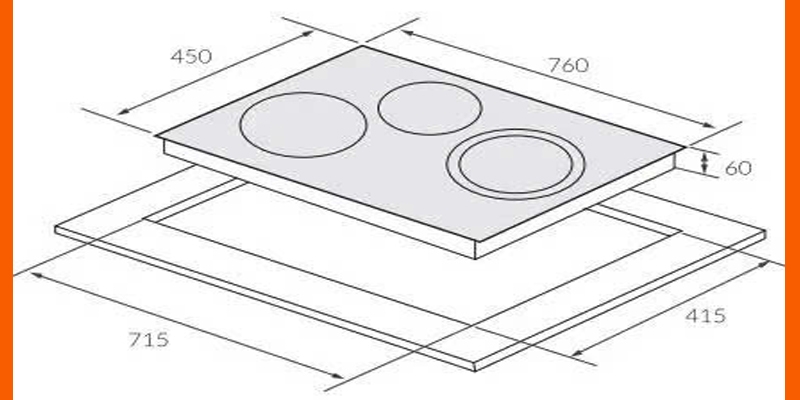 Bếp Từ EUROSUN EU-T881G – 3 Vùng Nấu Thông Minh, Hàng Chính Hãng
