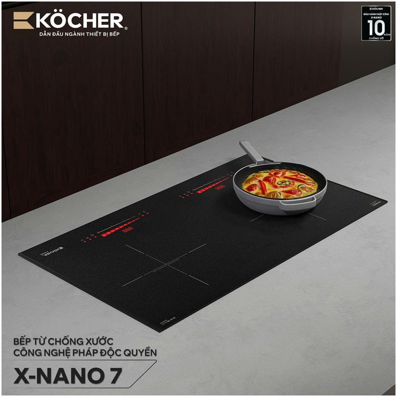 Bếp Từ Đôi Kocher X-Nano 7