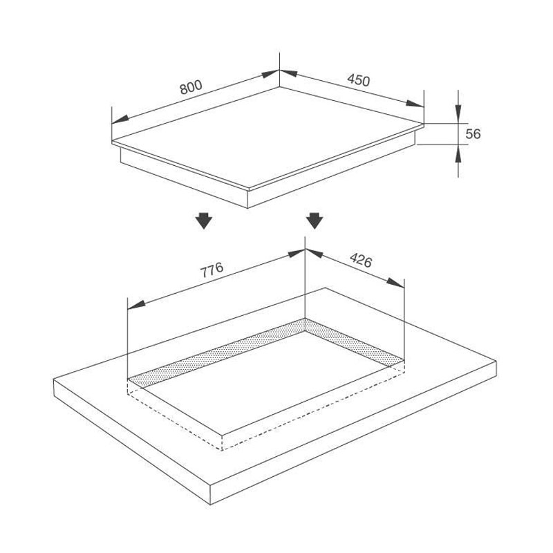 Bếp Từ Malloca Skylux MH-803