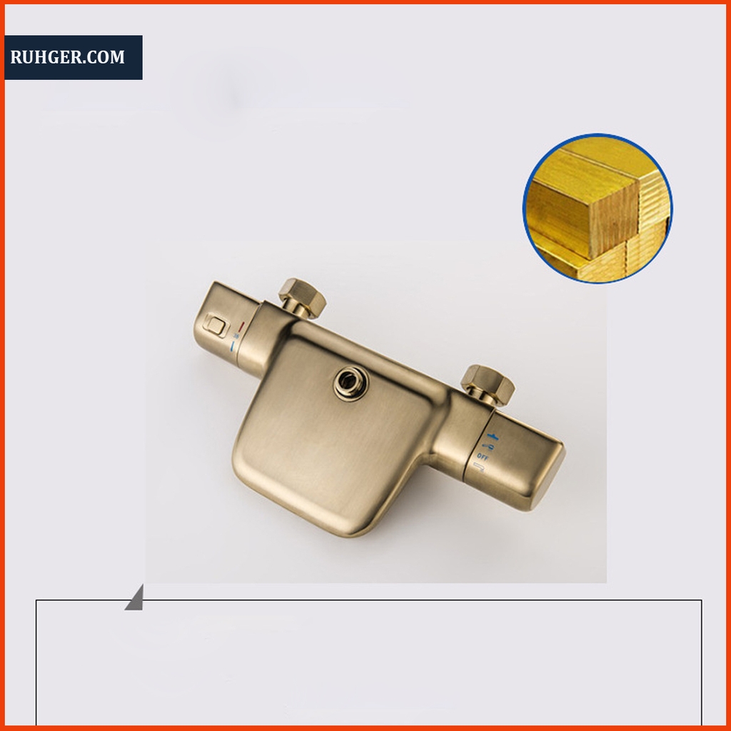 Vòi Hoa Sen Tắm Nhiệt Độ KB4920 Màu Vàng