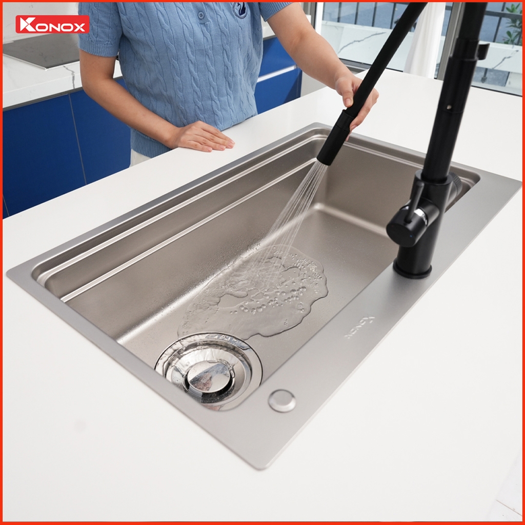 Chậu Rửa Bát Konox KN8048TS