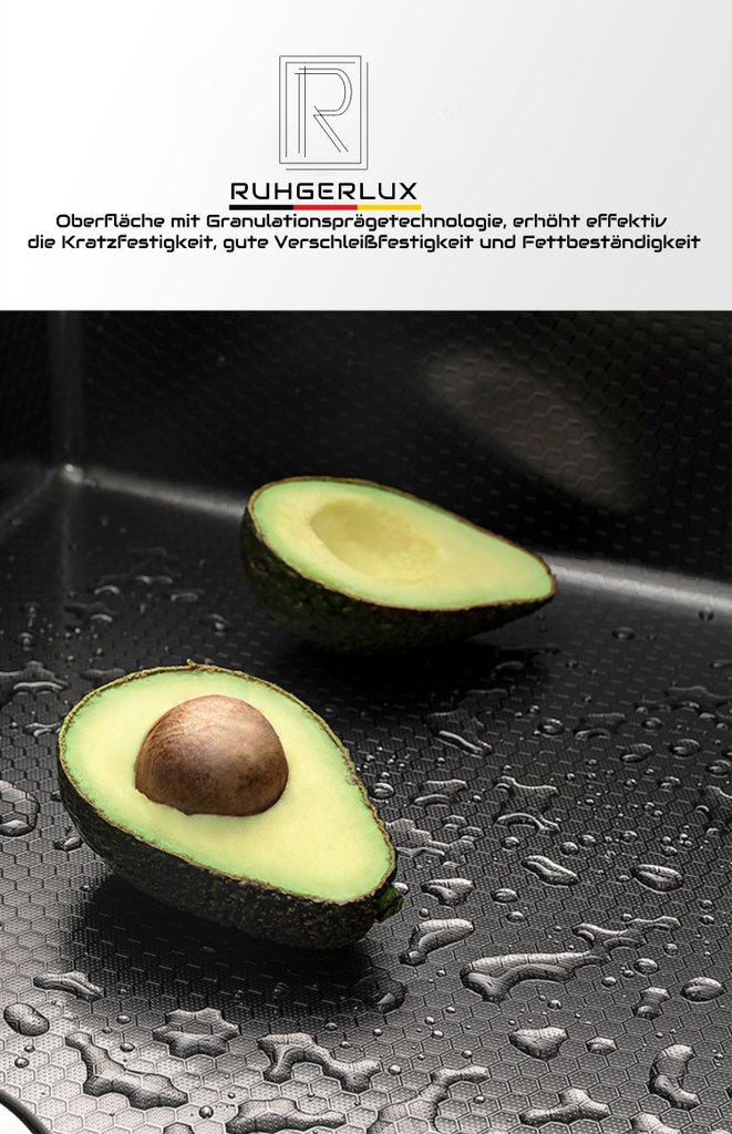 Chậu Rửa Bát 1 Hố Chống Xước RG7848SU DEKOR Loại 1