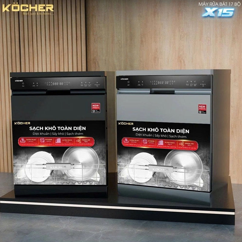 Máy Rửa Bát Kocher KDEU X15S