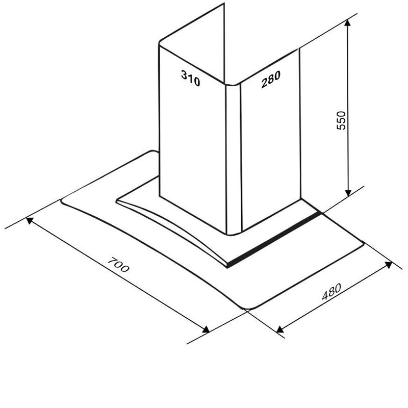 Máy Hút Mùi Sevilla SV E38