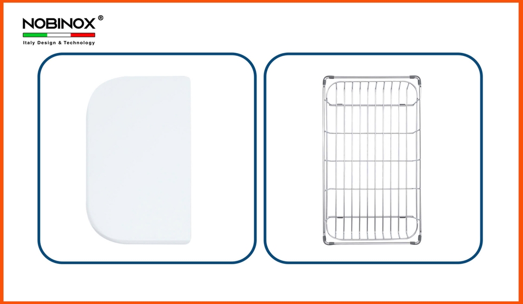 Chậu Rửa Bát NoBiNox NN975D