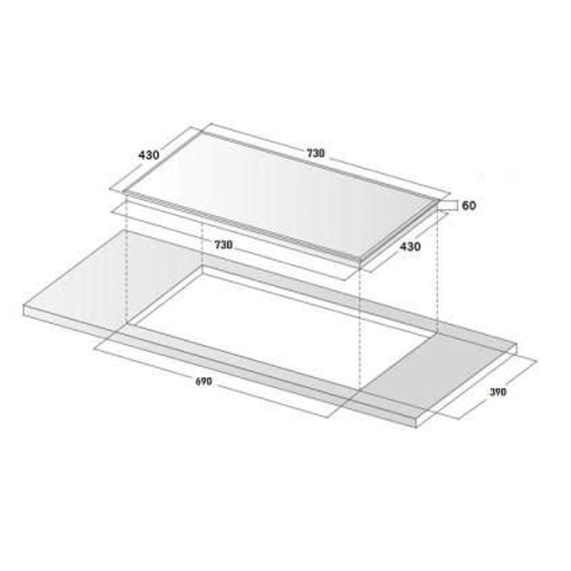 Bếp Từ Đôi Canzy CZ 888T PRO Seri 8.0