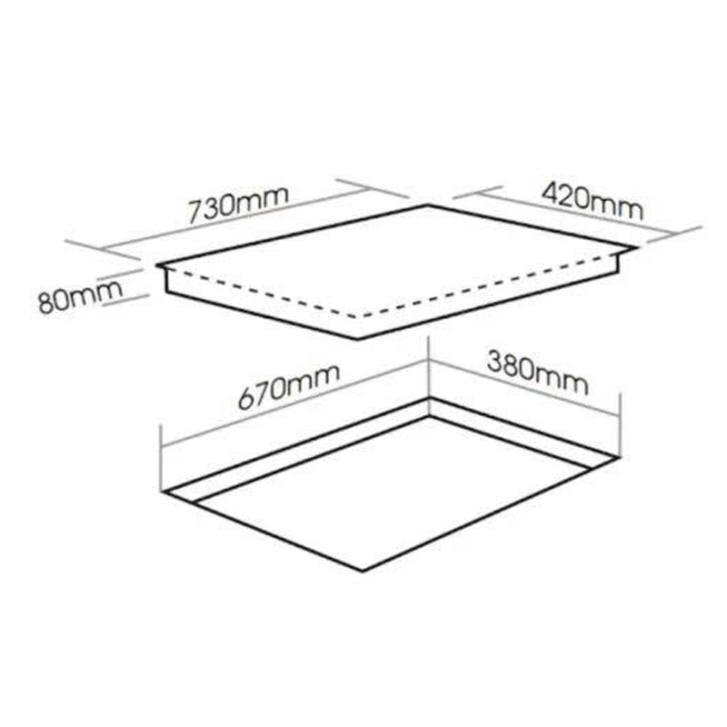 Bếp Từ Đôi Faster FS 988i
