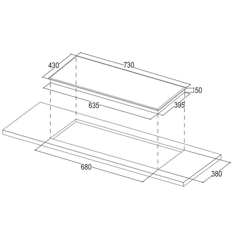 Bếp Từ Đôi Faster FS 712i Plus
