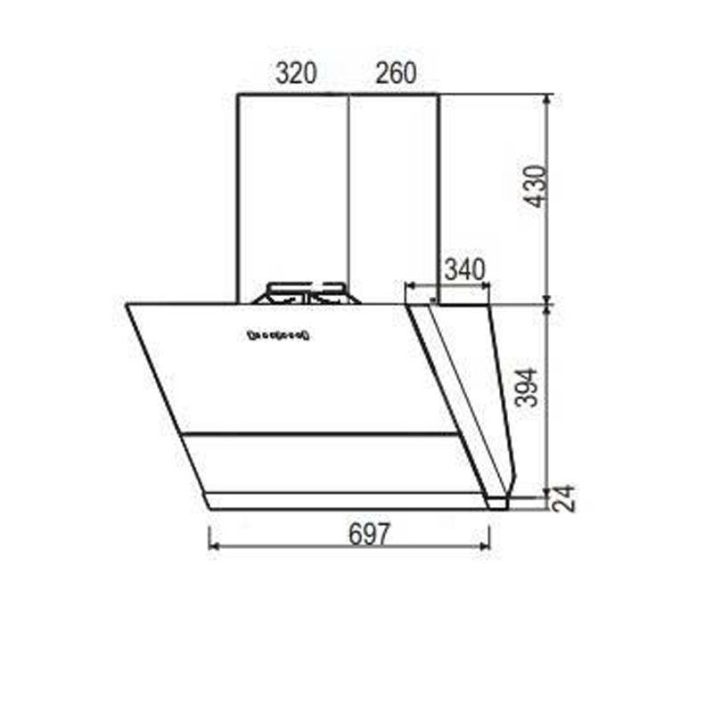 Máy Hút Mùi Bauer BC 90MTV