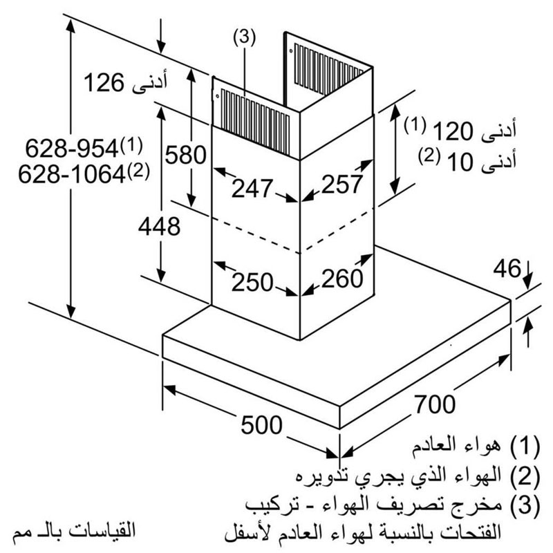 Máy Hút Mùi Bosch DWB77CM50