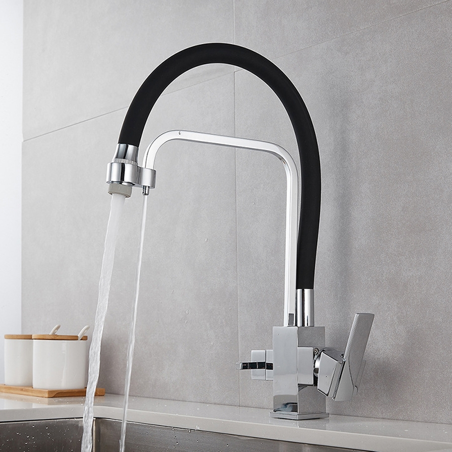 Vòi Rửa Chén 3 Đường Nước Ro608