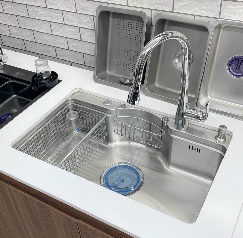 Chậu Rửa Bát 1 Hố Kich Thước 78x48 SUS304