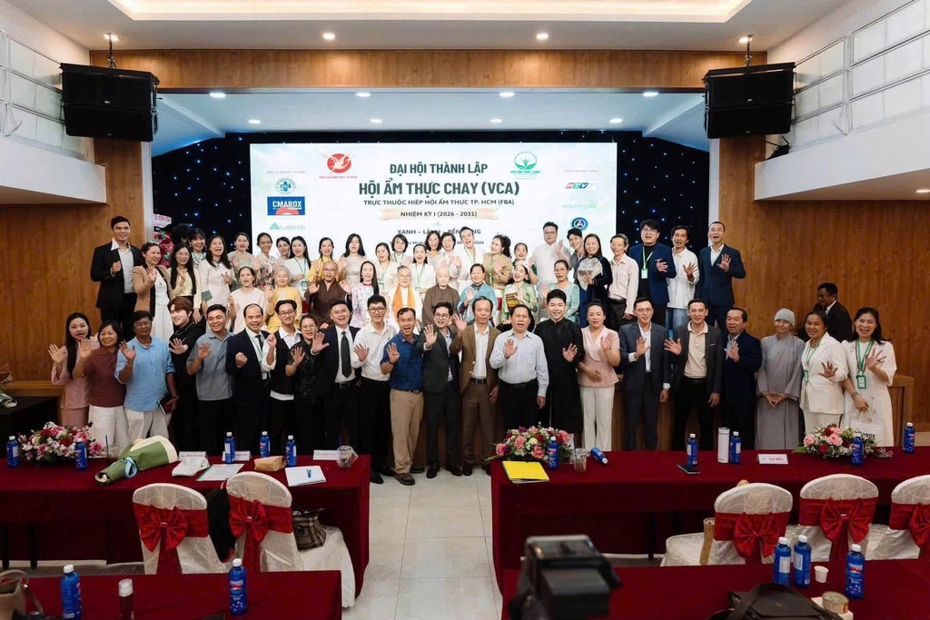 Chúc mừng sự thành lập của Hội Ẩm thực chay (VCA)