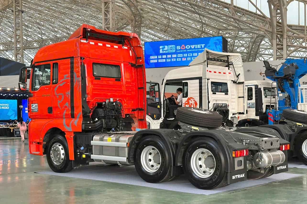 Howo G7S 540 được trang bị tiêu chuẩn khí thải Euro VI