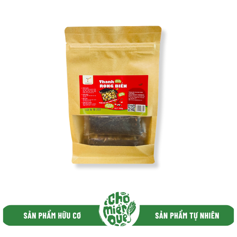 Thanh rong biển cuộn mix hạt dinh dưỡng YB - 150gr