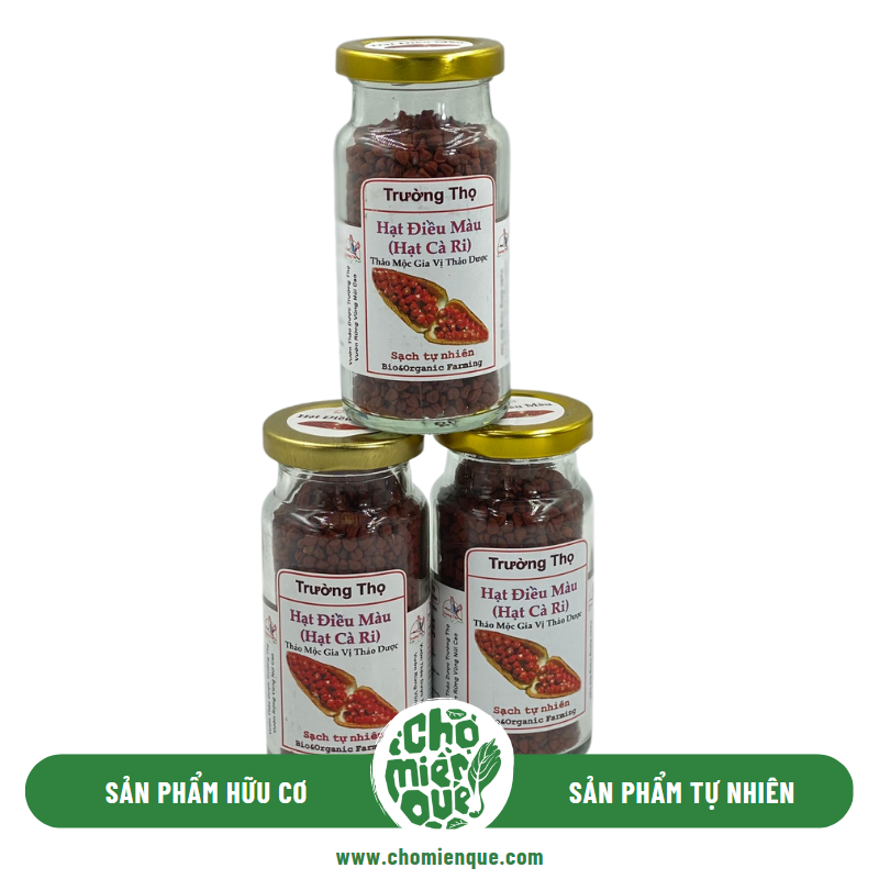 Hạt điều màu (Cà ri) CPS - Hủ 90gr