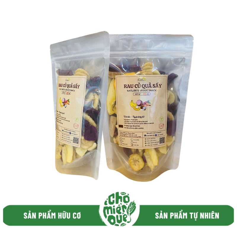 Snack rau củ thập cẩm - 150gr