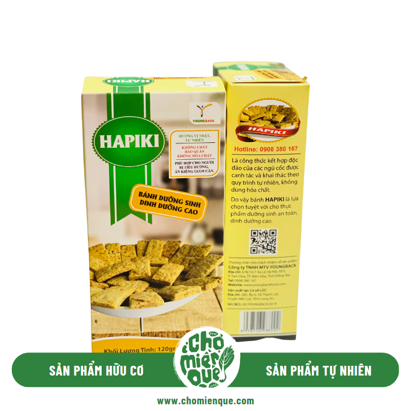 Bánh dưỡng sinh Hapiki YB - 120gr