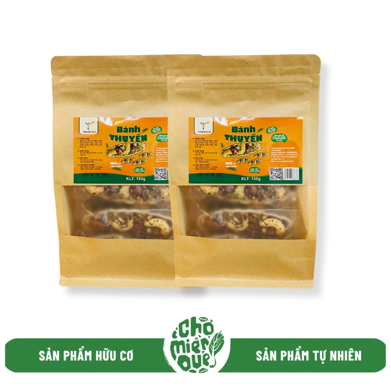 Bánh thuyền mix hạt dinh dưỡng YB - 150gr