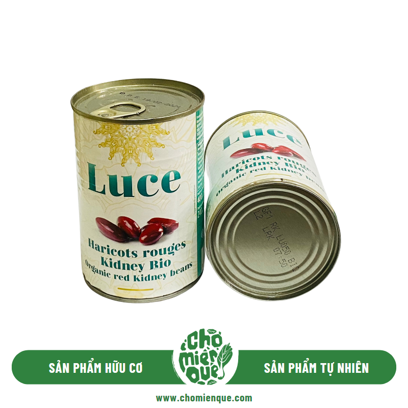 Đậu Đỏ Hữu Cơ Đóng Hợp LUCE PN - 400gr