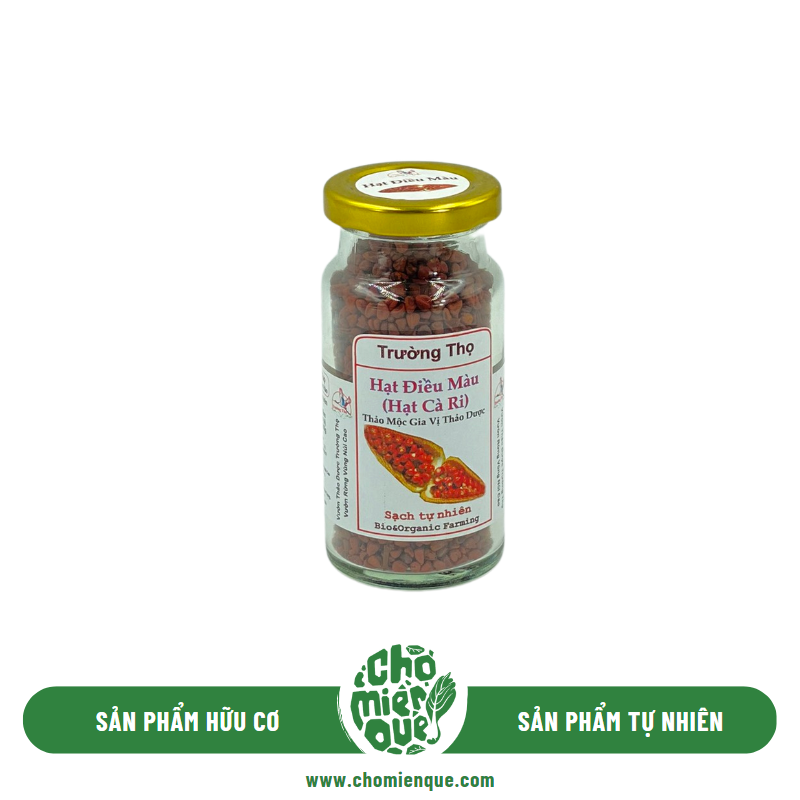 Hạt điều màu (Cà ri) CPS - Hủ 90gr