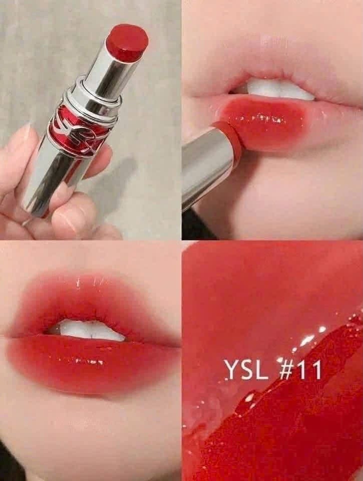 Son YSL Loveshine Candy Glaze 11 Red Thrill