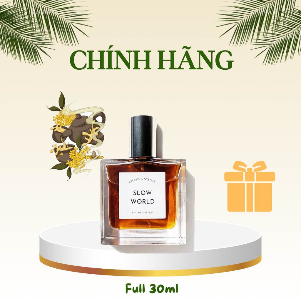 Full 30ml - Nước Hoa Unisex Chasing Scents Slow World