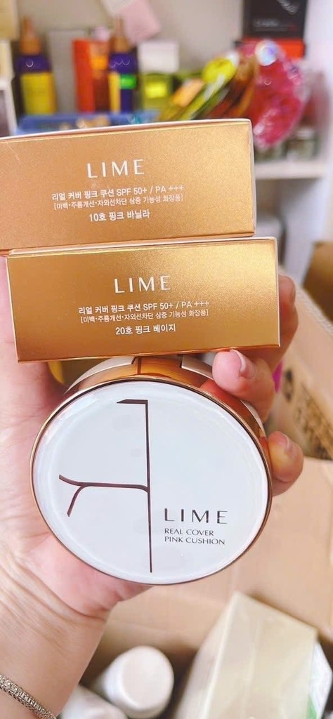 Phấn Nước LIME Trắng Da ( Da Dầu ) Tone 20/ 10