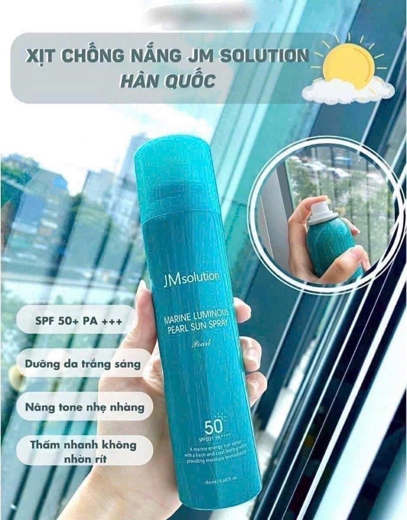 Xịt chống Nắng JM solution