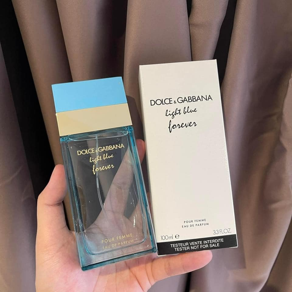 Tester 100ml Nước Hoa Nữ Dolce Gabbana Light Blue Forever EDP