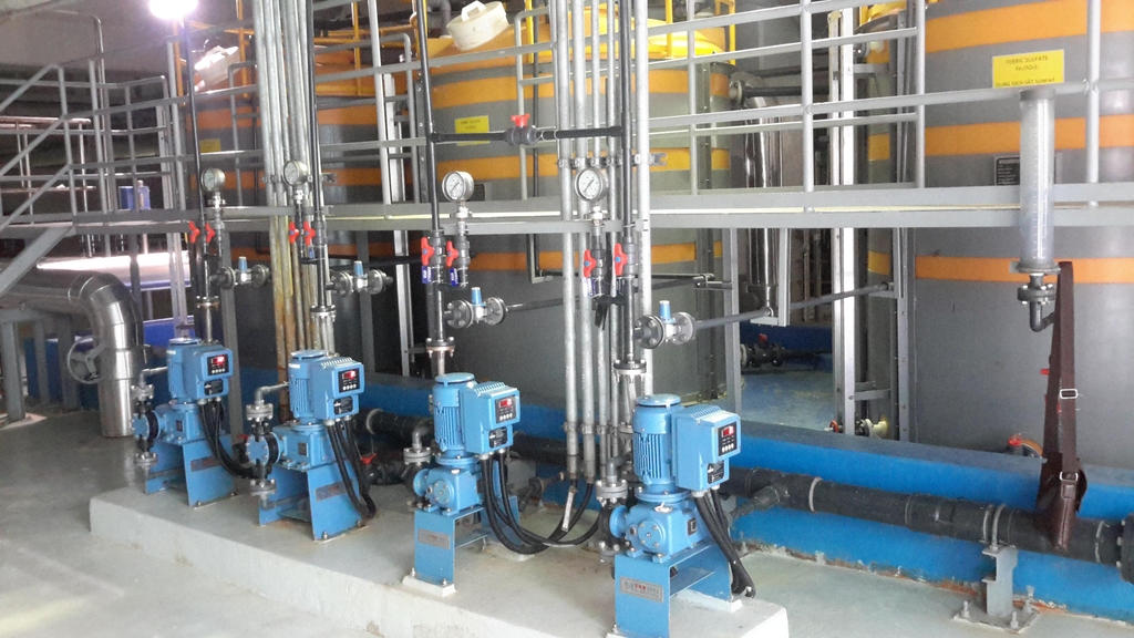 Hướng dẫn lắp đặt bơm hóa chất định lượng Cheonsei