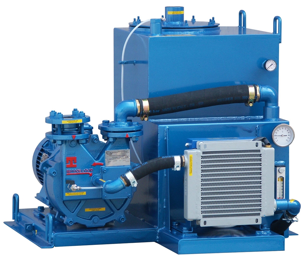 Thông số kỹ thuật bơm chân không một vòng nước Travaini