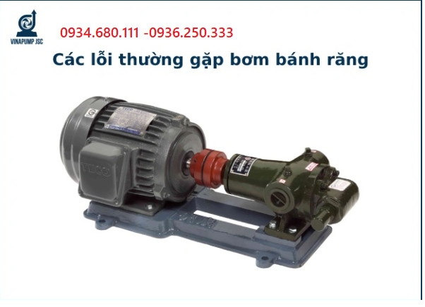 Cách sửa chữa lỗi thường gặp của bơm bánh răng
