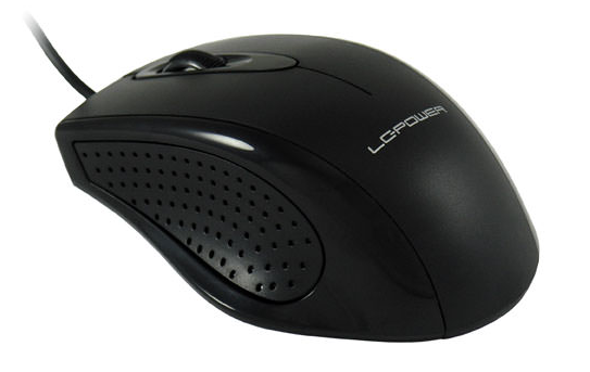 Chuột LC-Power Office Mice M710B Đen - Cảm biến quang học