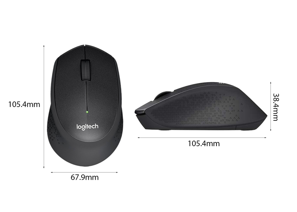 Chuột Máy Tính Không Dây Silent Logitech M331