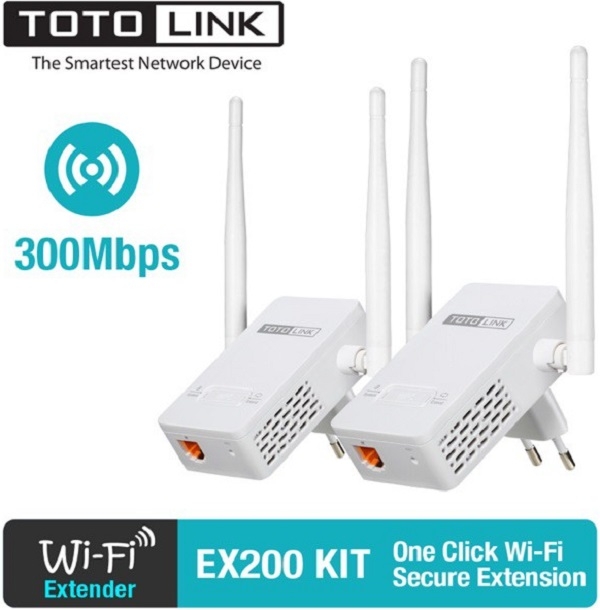 Thiết Bị Kích Sóng WIFI REPEATER TOTOLINK EX200