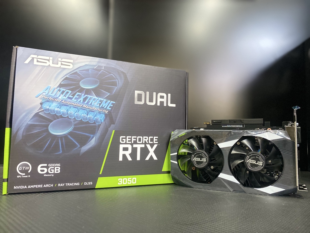 Card màn hình ASUS Dual GeForce RTX 3050 6GB GDDR6