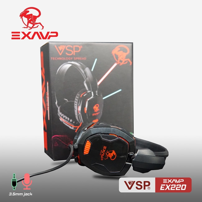 Tai nghe Gaming VSP EXAVP EX220 Led