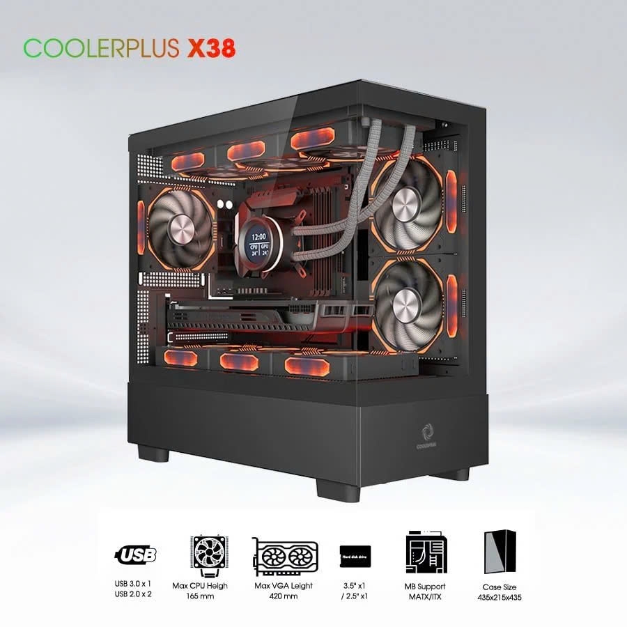 CASE COOLERPLUS CPC-X38B