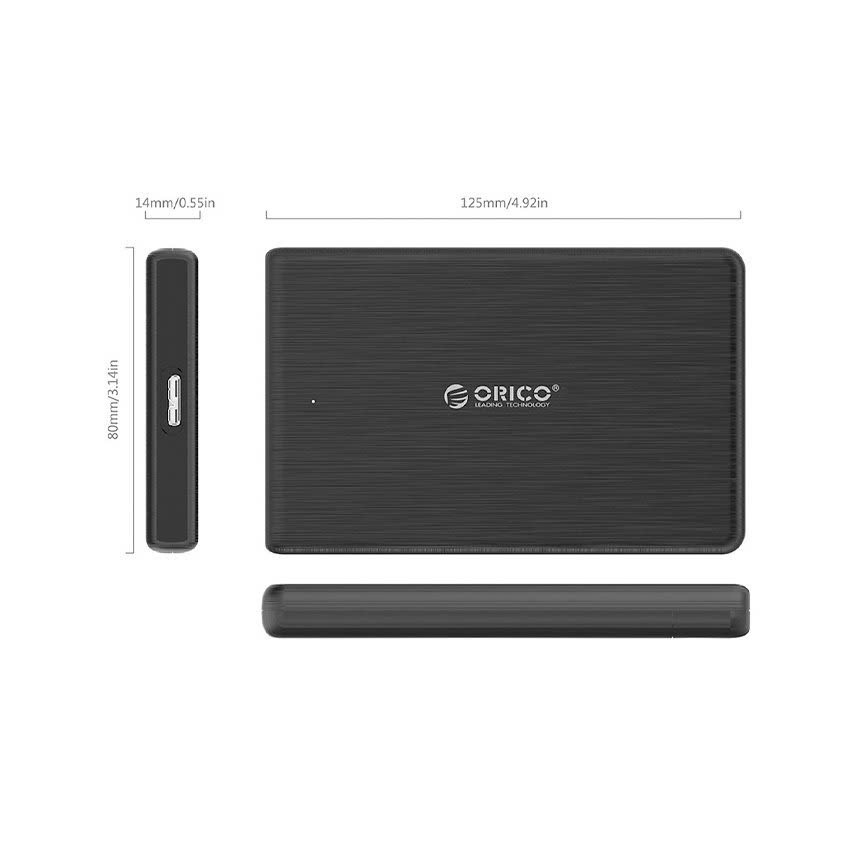 Hộp đựng ổ cứng gắn ngoài HDD 2189U3-V1-BK-EP ORICO USB 3.0