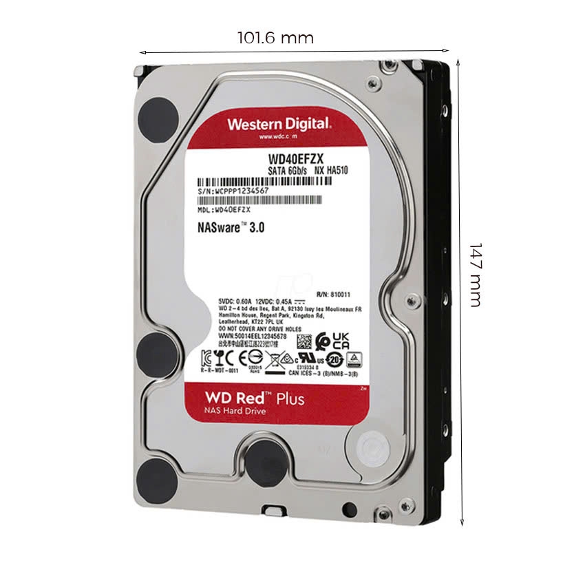 Ổ cứng Western Digital RED 4TB