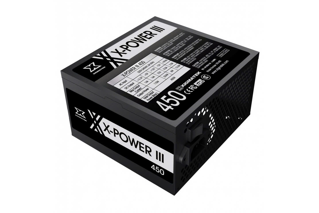 Bộ nguồn máy tính Xigmatek X-Power III 450 (400W, 230V)
