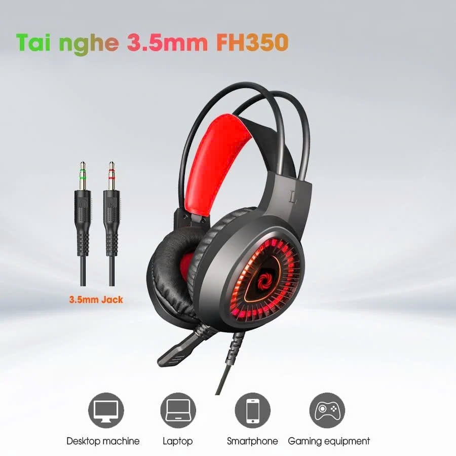 Tai nghe CoolerPlus CPH-FH350 có tích hợp Mic